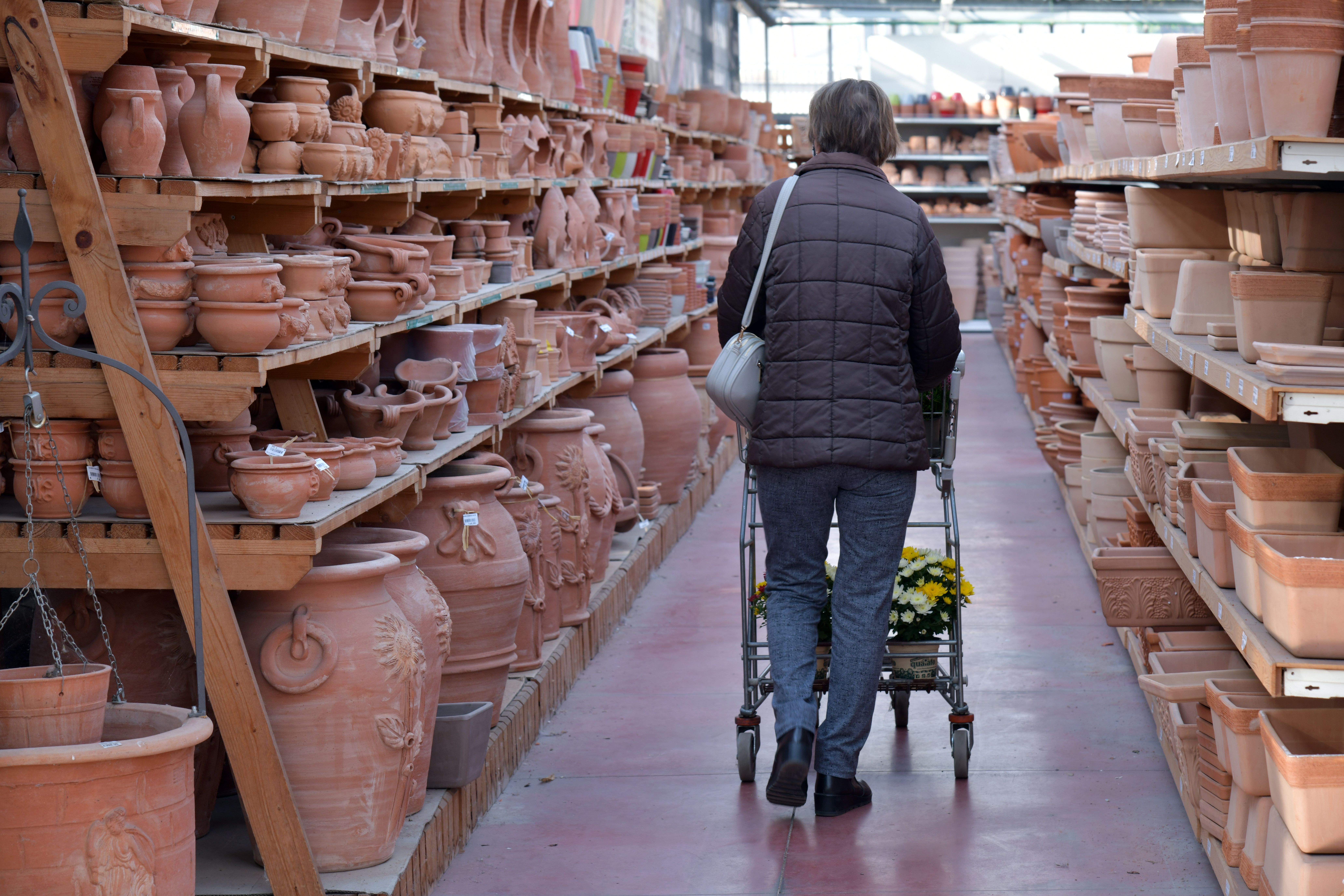 Portaombrelli in Ceramica di Caltagirone