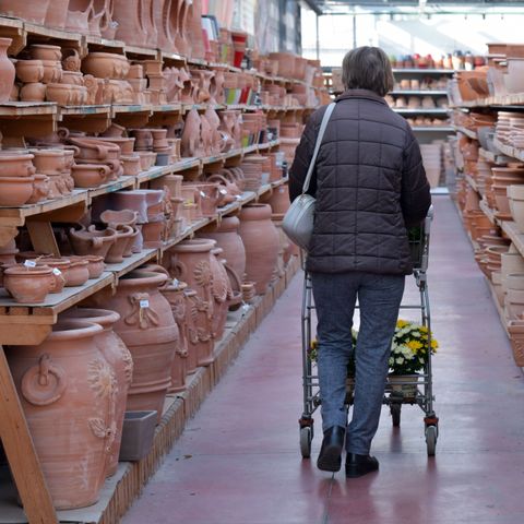 Portaombrelli in Ceramica di Caltagirone