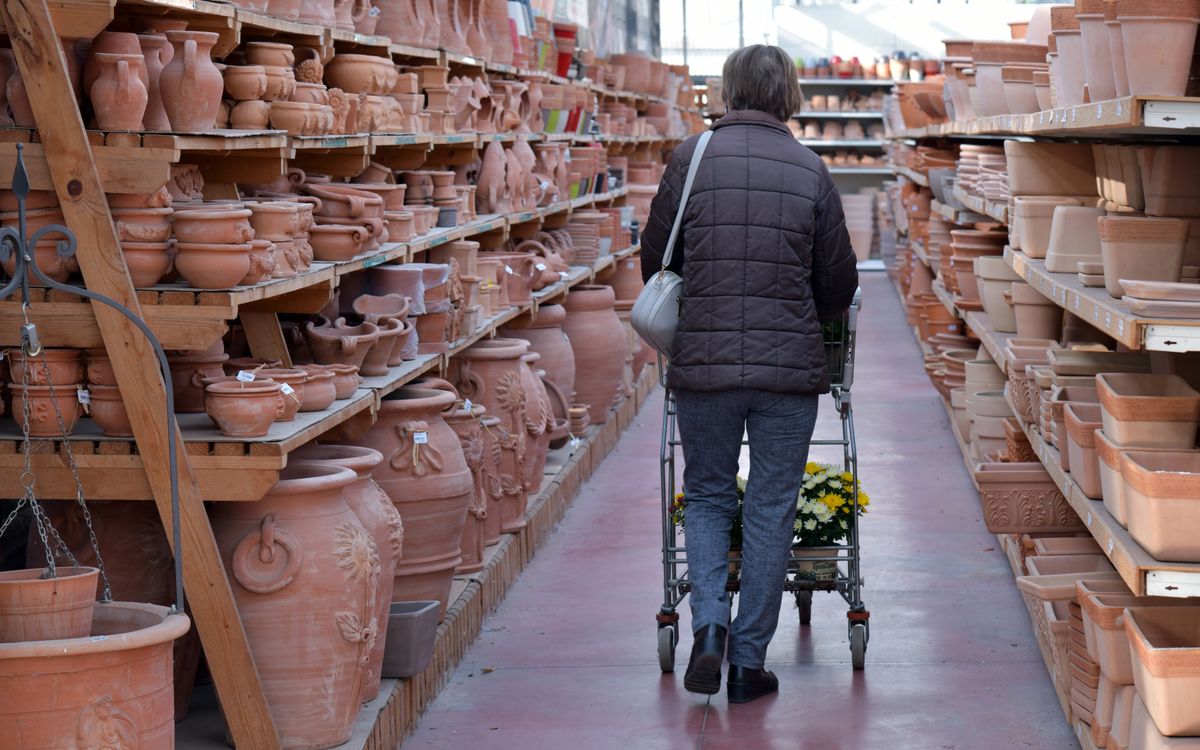 Portaombrelli in Ceramica di Caltagirone