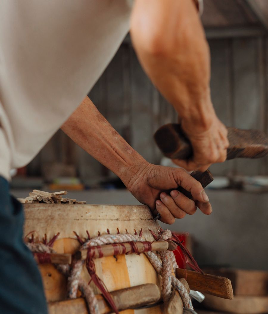 Macinapepe in Legno Tornito