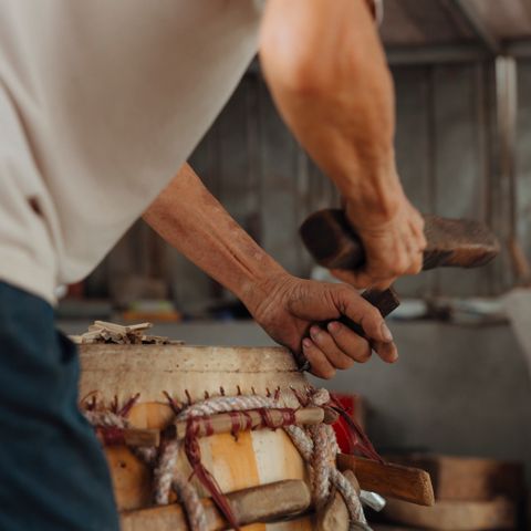 Macinapepe in Legno Tornito