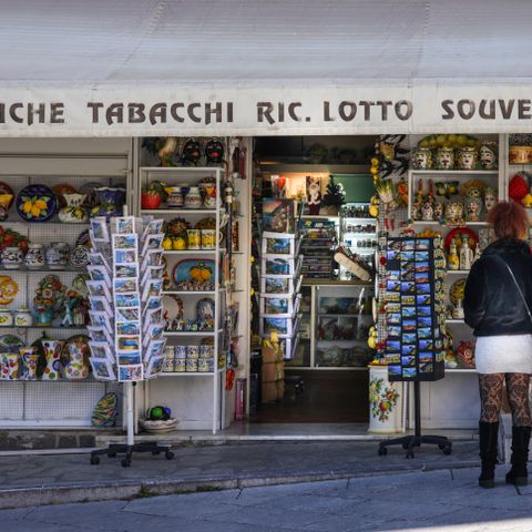 Alzata per Dolci di Vietri