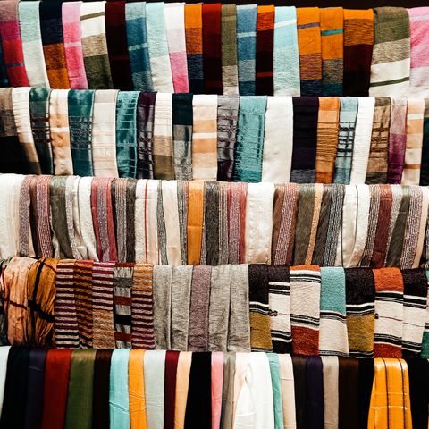 Coperta in Lana Sarda Tessuta al Telaio