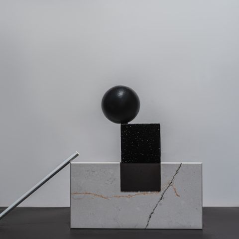 Spremiagrumi Scultoreo in Alluminio